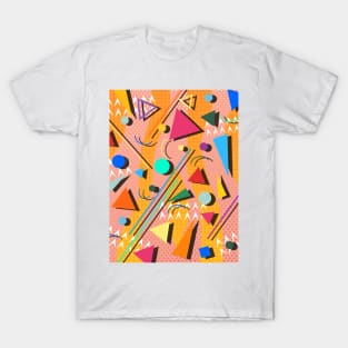 80s pop retro pattern T-Shirt